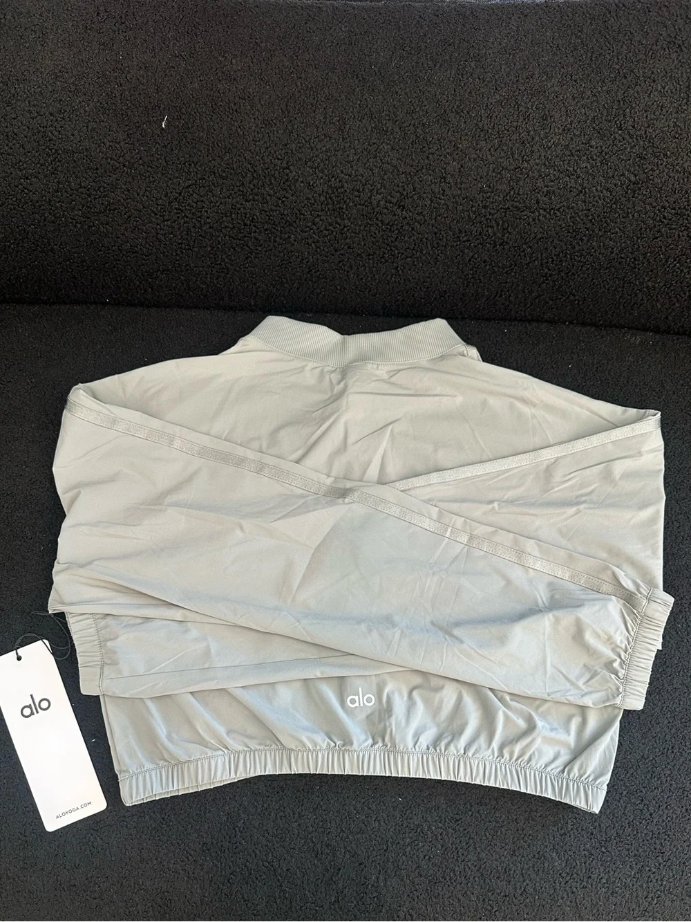 Alo Cropped Breezy Full-zip Coverup